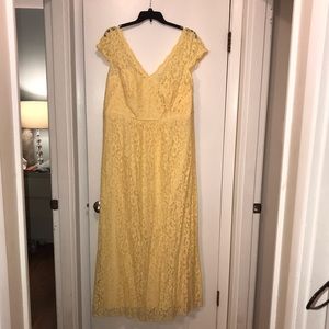 David’s Bridal Lace Dress size 22